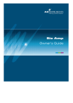 Bio Amp Owner`s Guide