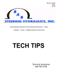 Tech Tip Book.pub - Bab Steering Hydraulics