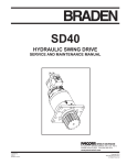 HYDRAULIC SWING DRIVE - PACCAR Winch Division