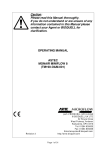 TM190-O&M-001-03 Miniflow 8 Manual