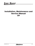 Installation, Maintenance and Service Manual FP