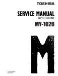 MY-1026 Service Manual