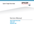 Service Manual - Dana Corporation