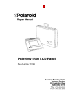 PolaView 1500 Repair Manual (Board Level)