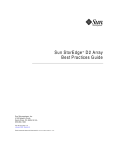 Sun StorEdge D2 Array Best Practices Guide
