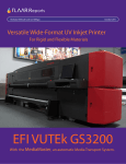 EFI VUTEk GS3200 - Large-format
