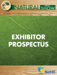 NATURAL EXHIBITOR PROSPECTUS - Shows Home Page