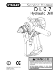 Stanley DL07 Hydraulic Drill
