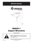 H8508-1 Impact Wrenches