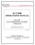 ECT 9800 OPERATIONS MANUAL - The Automation Group, Inc