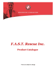 Product Catalogue - FAST Rescue Inc.