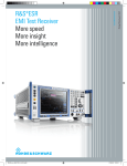 Product Brochure (german) for R&S&reg;ESR