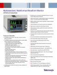 WFM6120 Multistandard, Multiformat Waveform Monitor