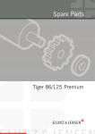 Spare Parts Manual Tiger 86/125 Premium