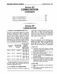 Section XV LUBRICATION