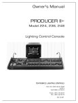 producer ii + manual