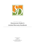 Homeowner Guide & Limited Warranty Handbook