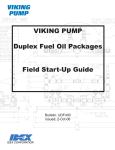 Viking Pump Technical Service Manual UDF 400 For Duplex Fuel