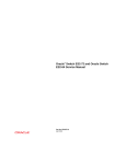 Oracle® Switch ES2-72 and Oracle Switch ES2