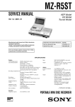 SERVICE MANUAL - MiniDisc Community Page