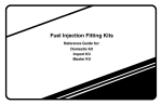 Fuel Injection Fitting Kits