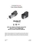 Tritex II Installation & User Manual