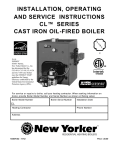 installation, operating and service instructions cl™ series cast iron