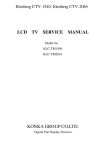 LCD TV SERVICE MANUAL KONKA GROUP CO,LTD.