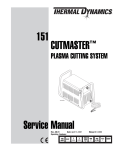 151 CUTMASTER™ Service Manual