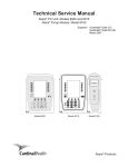 CARDINAL Alaris 8100 Infusion Pump Service Manual