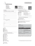 Space Application Form - THAIFEX – World of Food Asia