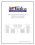 operating instructions and service manual outdoor hockey