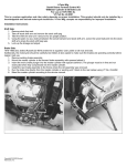 V-Twin Mfg. Daniel Boone Forward Control Kit W/Master Cylinder