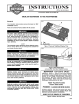 INSTRUCTIONS - Harley