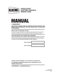 MANUAL - Keating of Chicago