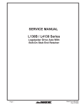 SERVICE MANUAL L130B / L4130 Series