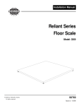 Reliant Series Floor Scale