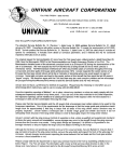 Revision 1 - Univair Aircraft Corporation