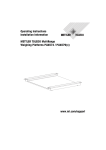 Operating Instructions Installation Information METTLER TOLEDO