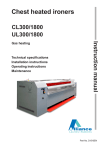 Chest heated ironers - Alliance Laundry Systems