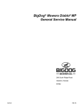 BigDog® Mowers Diablo® MP General Service Manual