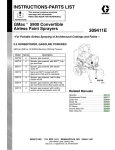 309411E GMax 5900 Convertible Airless Paint Sprayers