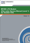 MF28G LTE Modem After-sales Service Manual (Level 1) for