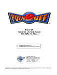 Puck Off Operation & Service Manual