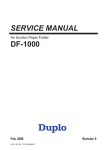 DF-1000 Service Manual