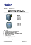 HR36D2VAE(US) 13 SEER, 3.0 Ton, Heat Pump Service Manual