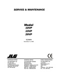 SERVICE & MAINTENANCE