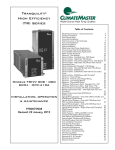 Tranquility® High Efficiency (TR) Series