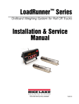 LoadRunner Series Installation & Service Manual