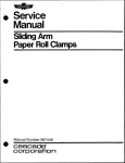 667446_Sliding Arm Roll Clamp Service Manual